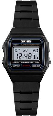 Everyday Crate SKMEI 1460 Kids Sports Watch Waterproof Digital Watch Luminous Multifunction Alarm Chronograph black