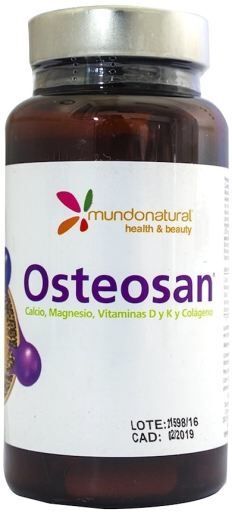 Mundo Natural Osteosan 60 Capsules