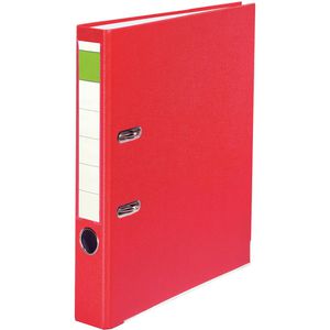 Falken Ordner 10077972, PP, A4, 5cm, Kunststoffordner, rot