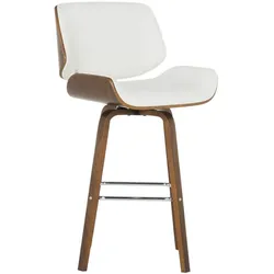 Carmen 4027 Barhocker – Nussbaum/Weiß