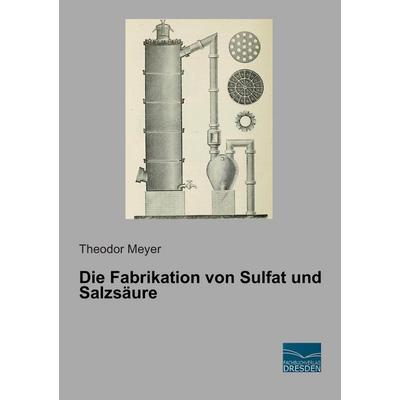 Die Fabrikation von Sulfat und Salzsäure, Taschenbuch von Theodor Meyer, Fachbuchverlag Dresden, 978-3-95692-427-9