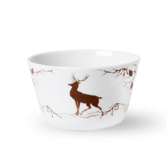 Wik & Walsøe Alveskog schaal bruin 13 cm
