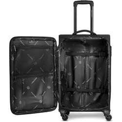 Smartbox Edition 04 4 Rollen Trolley 67 cm mit Dehnfalte, Koffer, Schwarz
