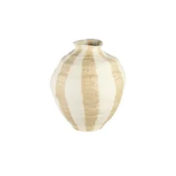 HOME STORY Vase   , Steinzeug , Maße (cm): B: 17,2 H: 20,7