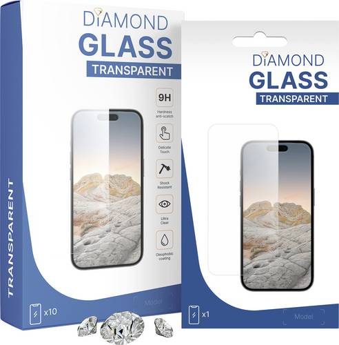 PT LINE Diamond Glass Anti-Static Displayschutzglas Apple iPhone 16 Pro Max, iPhone 17 Pro Max, iPhone 18 Pro Max 1 St. kratzfest