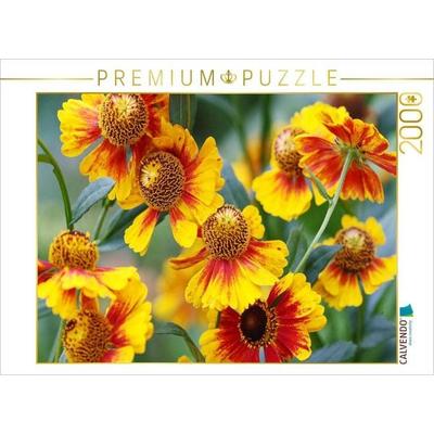CALVENDO Puzzle Sonnenbraut Helenium | 2000 Teile Lege-Größe 90x67cm Foto-Puzzle für glückliche Stunden