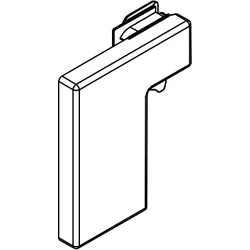 HSK Ersatzteile Glashalter unten rechts, Chrom, E88312-UR-41 E88312-UR-41
