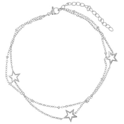 Armband ADELIA´S "Armband aus Edelstahl 24 cm", silber, Armbänder, Damen, 24cm, Edelstahl, Armband, Zum Verschenken – passend für viele Anlässe
