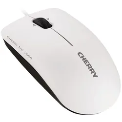 CHERRY MC 2000 kabelgebundene Maus, weiß-schwarz