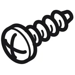 Sebo 0127 ER Schraube M4x10 für Serie Evolution passend für Sebo 300, 350 und 450 Evolution