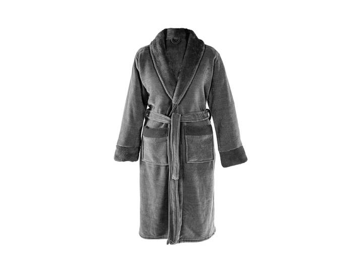 Tiseco 3539GREY Bademantel Grau