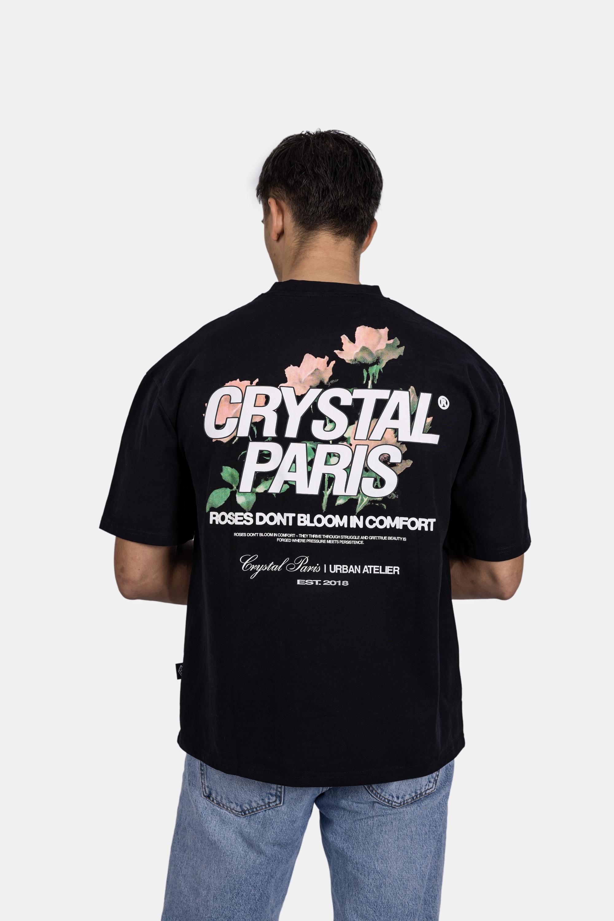 Crystal Paris Oversized T-shirt Rose