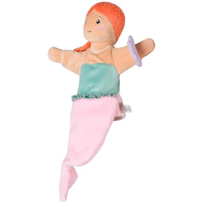 Handpuppe STERNTALER "Meerjungfrau", rosa (bunt), Puppen, Kinder, Flauschstoff