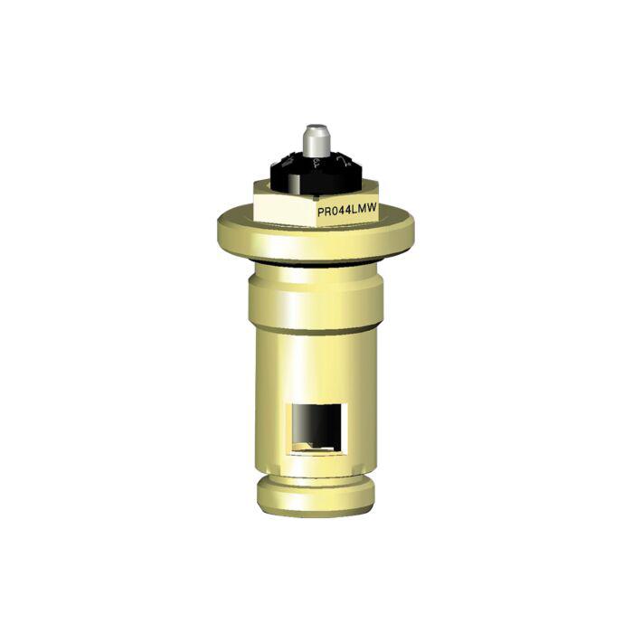 Purmo Ventileinsatz AZ02VEOV027BLA0 1/2", Einstellwert 3, Markierung schwarz, mit Kv-Einstellung, Lochtrommel