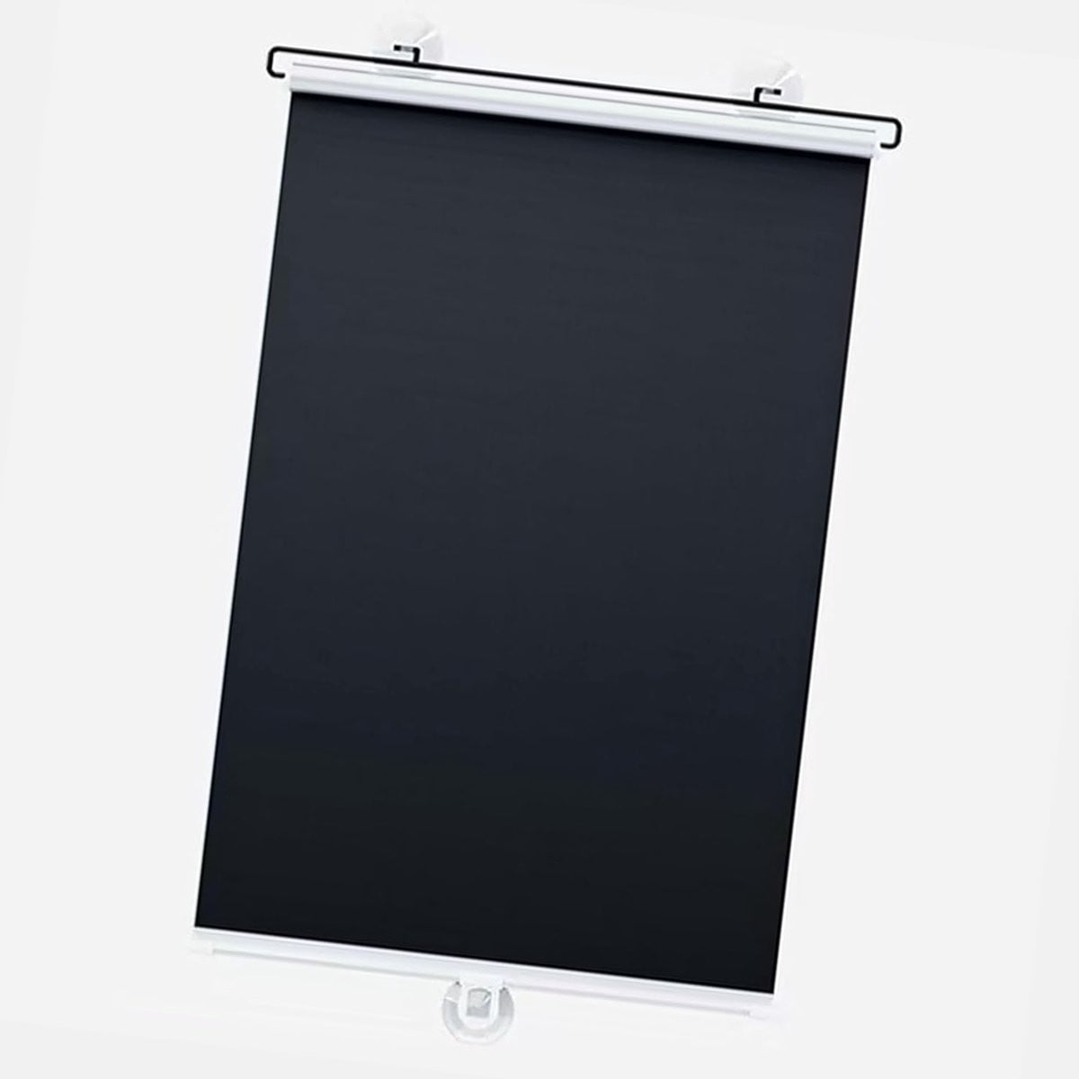 Verduisterend oprolbaar rolgordijn met zuignappen voor binnen en reisgebruik, 45 x 125 cm