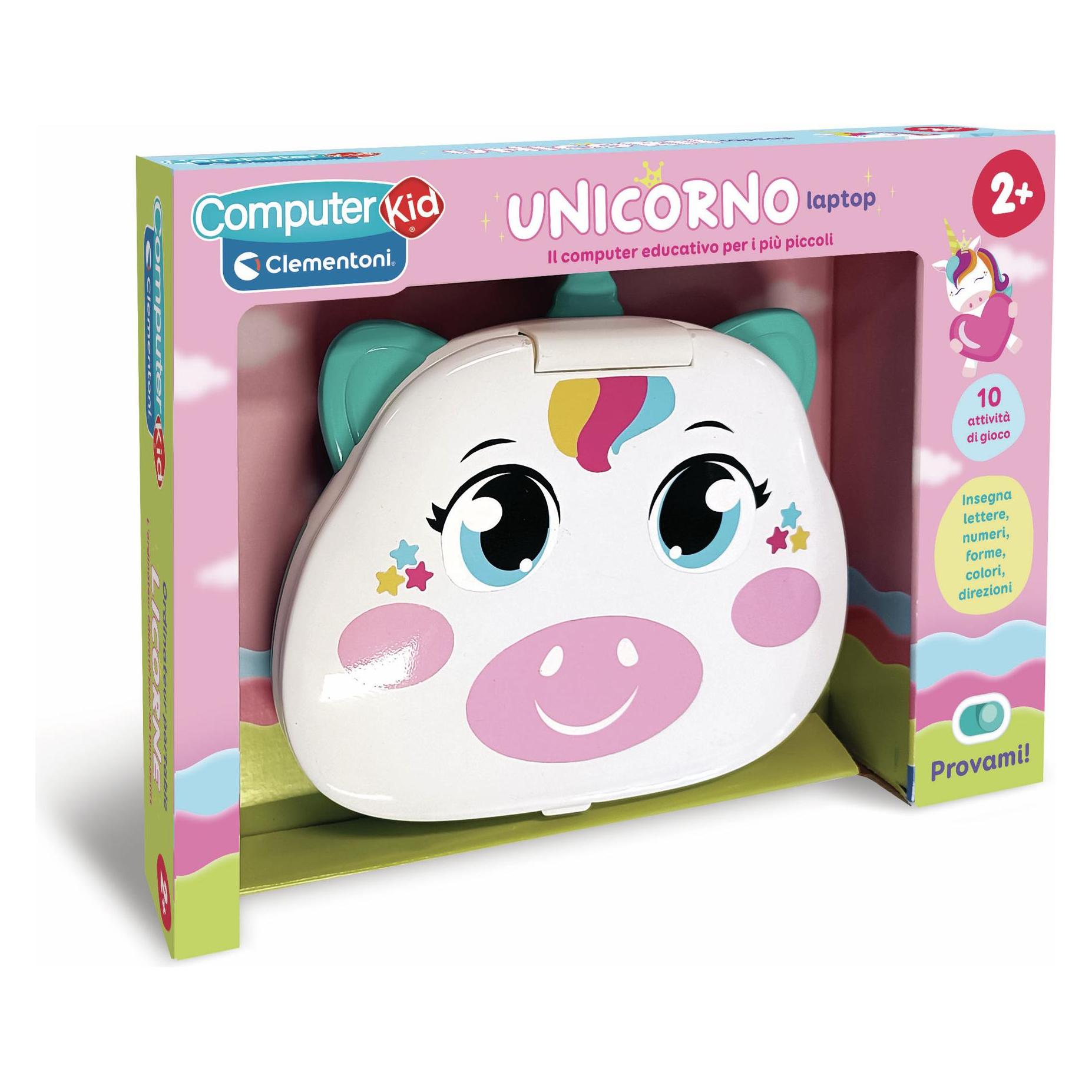Clementoni Unicorn Laptop 2+ (Italienisch, 2 - 4 Jahre) (60927658)