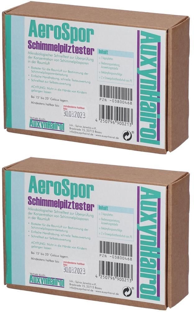 AUXYNHAIROL Schimmelpilz Schnelltester 2x 2x1 St Test