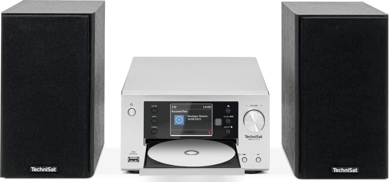 TechniSat Viola 710 CD IR, zwart