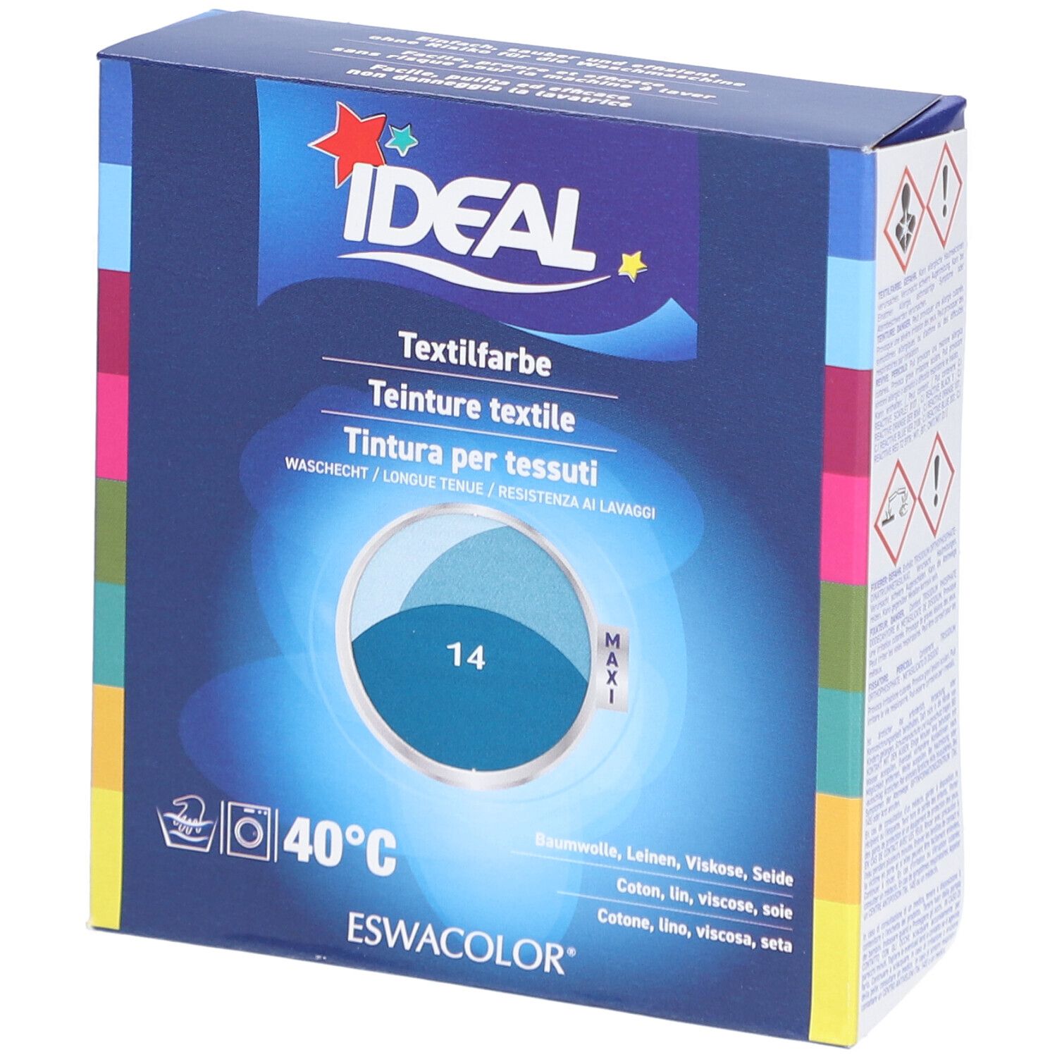 Ideal Maxi Baumwolle Color No14 petrol 1 St Tinktur