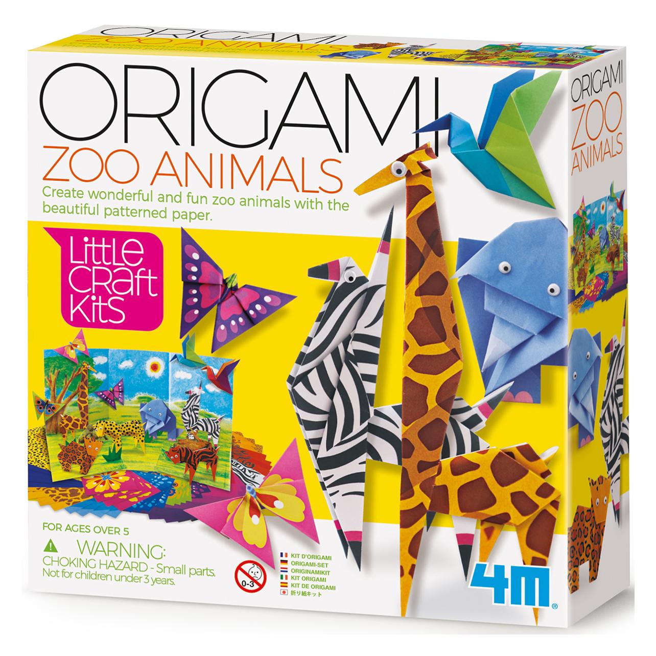 4M Origami Zoo Tiere - Little Craft Kits (00-04764)