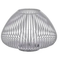 blomus Laterne Lyva Ø 25 cm Stahl Grau S (Small)