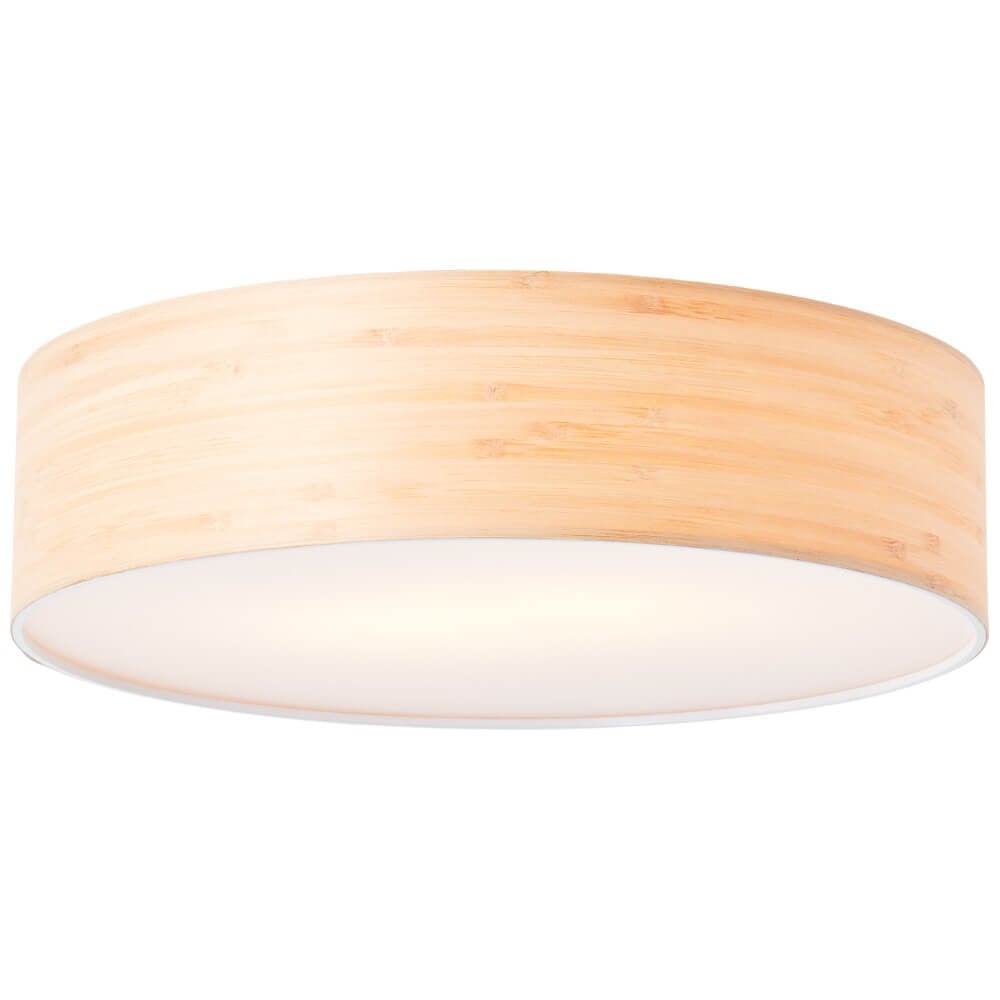 Brilliant Romm Plafondlamp - Beige Bamboe en Hout - Scandinavisch Design