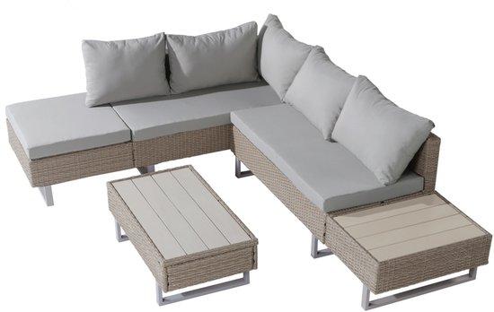 Eckbank 4 Personen Aluminium Wasserfest UV Beständig