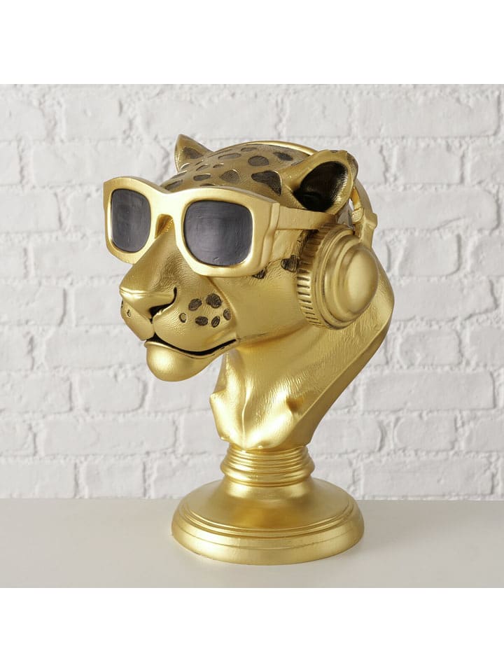 Boltze Dekoaufsteller "Reilly" in Gold - (H)30 cm - onesize