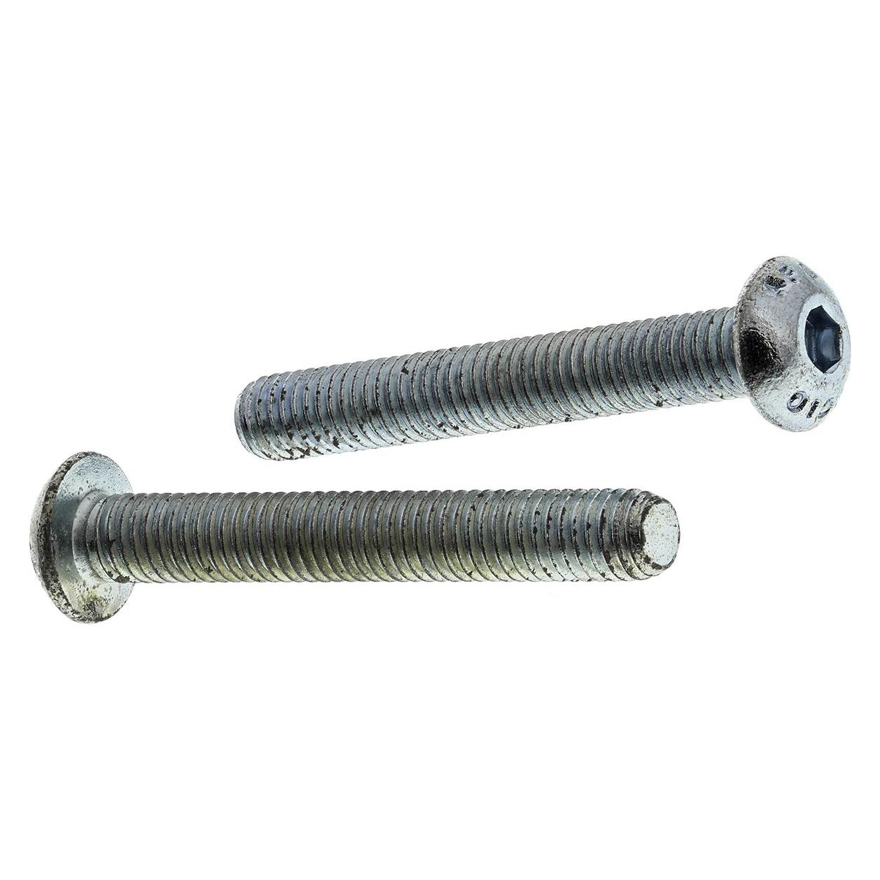 RS PRO BZP socket button head screw, M5x35 (8229186)