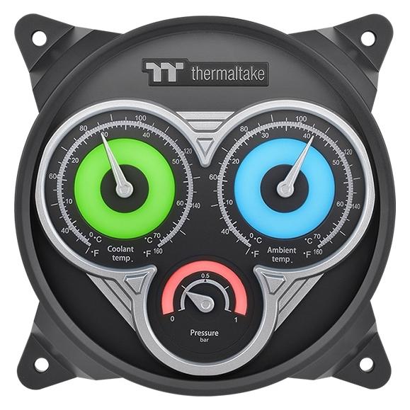 Thermaltake Pacific TF3 Liquid Cooling System Dashboard (schwarz) (120 mm) (CL-W334-PL00BL-A)