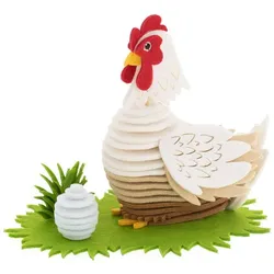 Filz-Bausatz "Huhn"