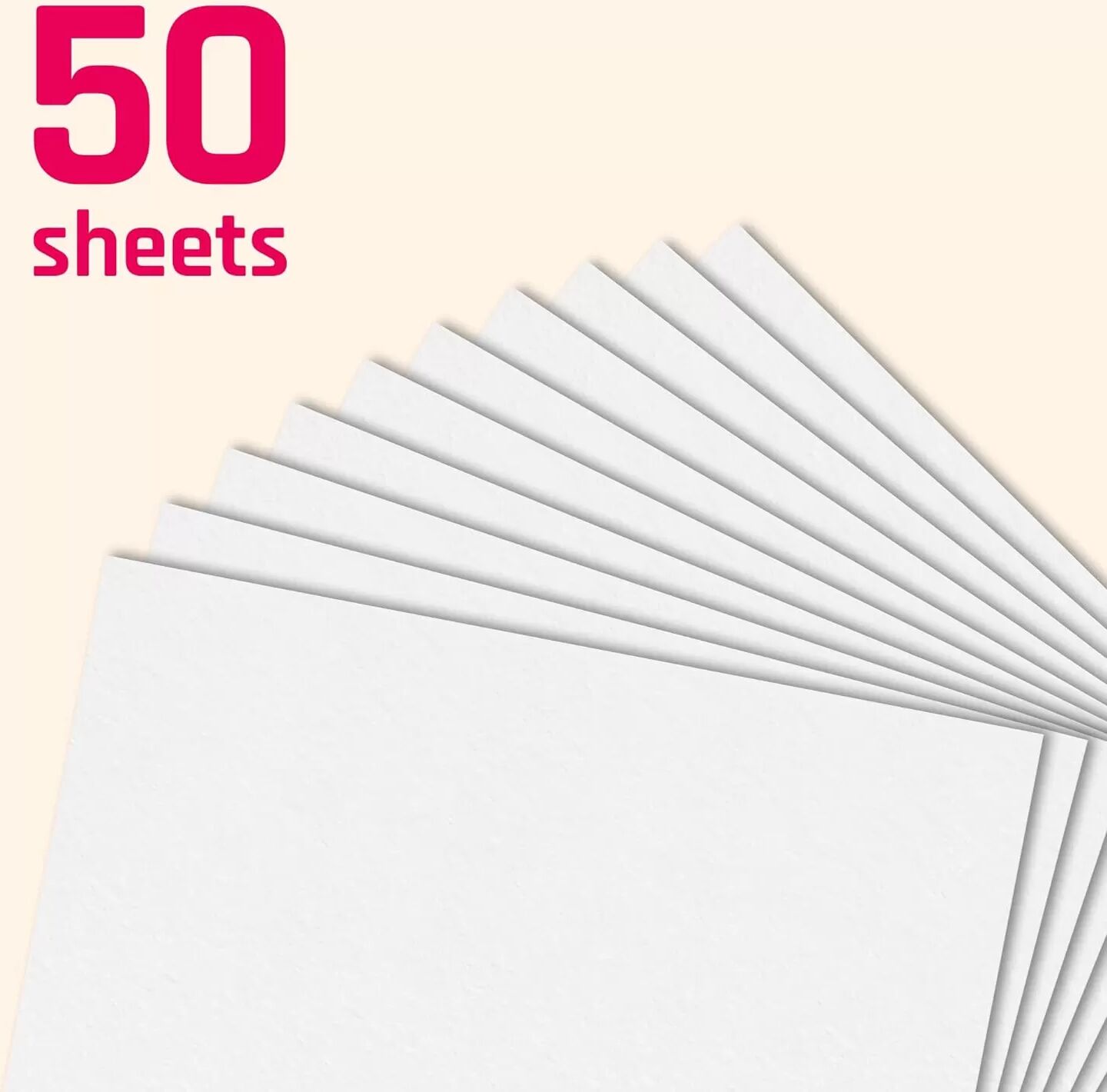 INF Weißes Kartonpapier S