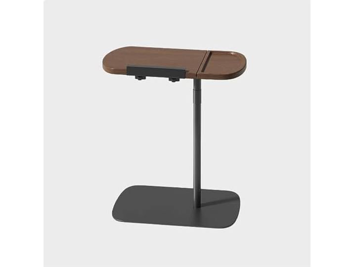XCHtuerFY Beistelltisch, Kompakter rechteckiger Beistelltisch for Sofa, Wohn- und Schlafzimmer(Brown)