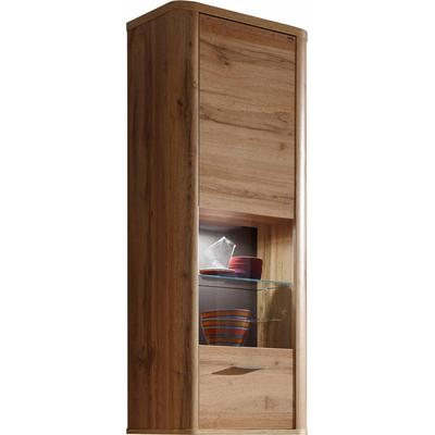 Vitrine MÄUSBACHER, braun (alteichefarben), Schränke, Vitrine