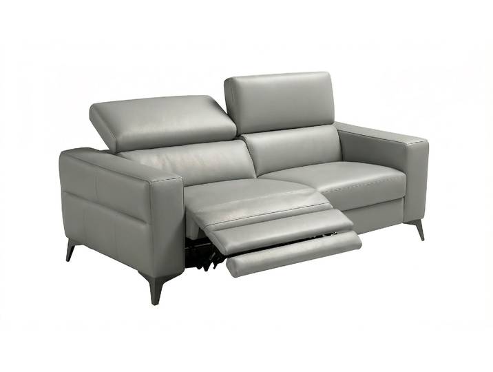 Design Couch LONATO Leder 2 Sitzer Relaxsofa Ledercouch Designer Ledersofa