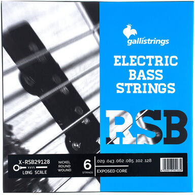 Galli Strings X-RSB29128 Exposed Core 6 Str.