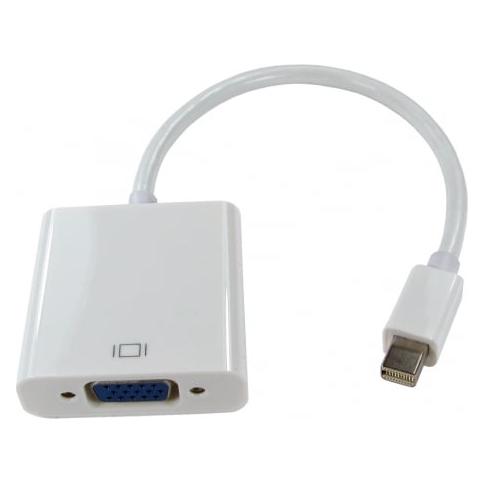Cables Direct Mini Disp Port To VGA 15cm (0.15 m) (HDMINIDP-VGA015)
