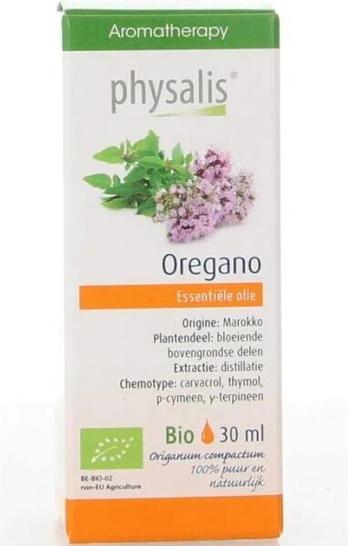 Physalis esencia oregano 30ml. bio