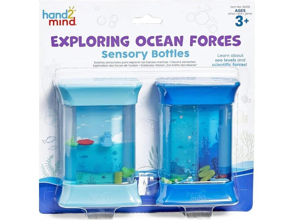 Learning Resources Hand2Mind Sensory Bottles Ocean Forces