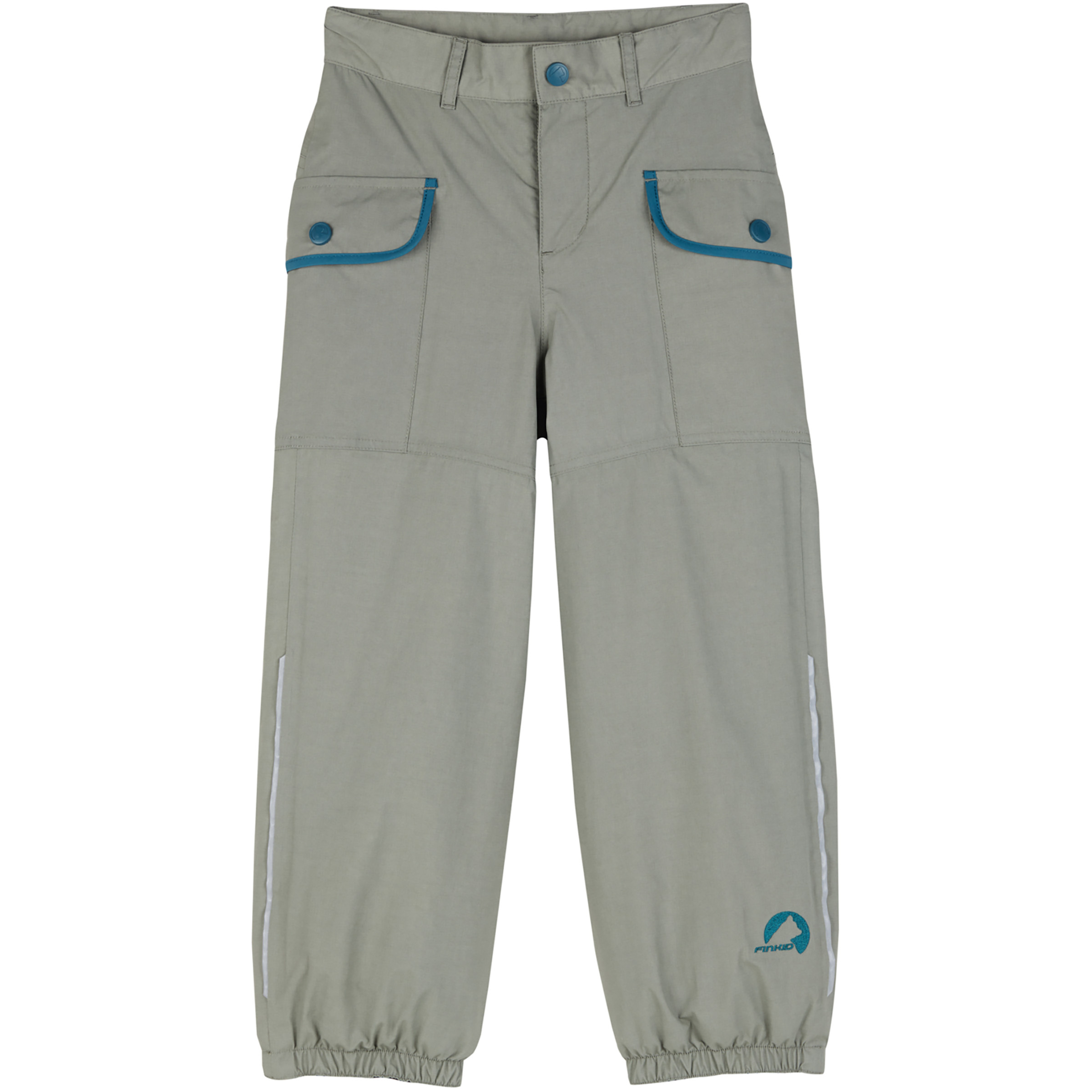Finkid Rento Mukka Hose Kinder Isolationshose grau Größe 100 Trekking Isolierend Wasserabweisend