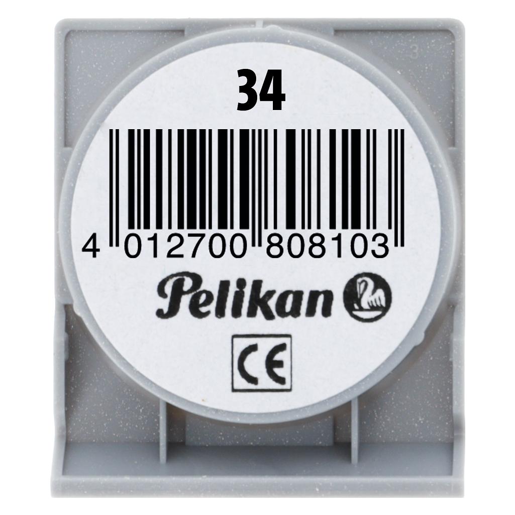 Pelikan Einzelfarben-Näpfchen - neues Modell, karminrot (735K/34) Mindestbestellmenge: 10 Stück