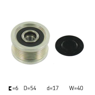 SKF Generatorfreilauf VKM 03515 für Vaughall