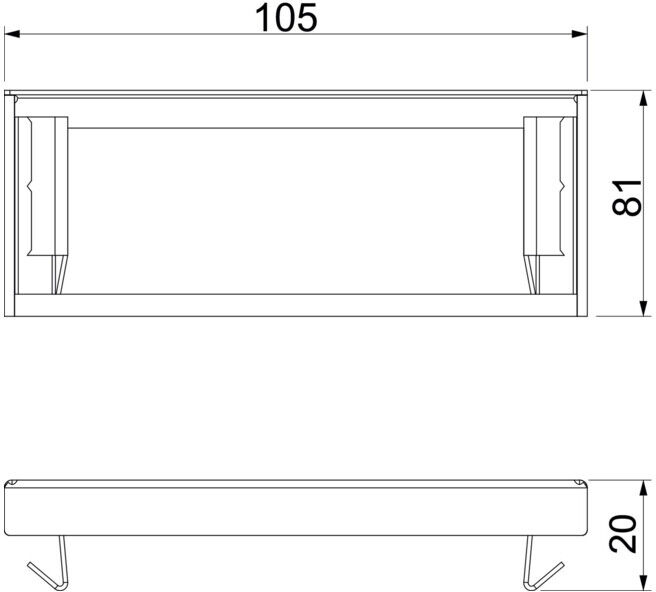 OBO Bettermann Embout tissu coupe-feu PLM EP 0810 FS (7218090)