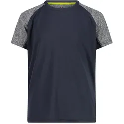 CMP Campagnolo, Jungen, Sportshirt, Kindertrikot (110), Blau, Schwarz