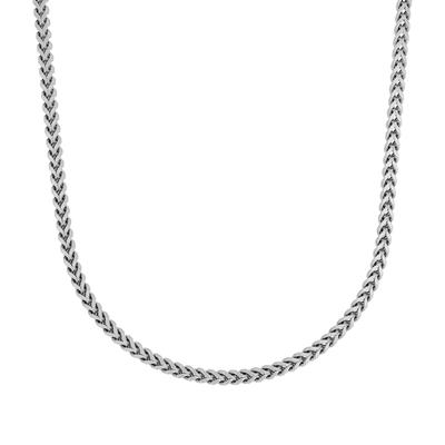 Edelstahlkette JOOP "2039803", silber (edelstahlfarben), Halsketten, Herren, Edelstahl, L: 60 B: 4mm, Edelstahlkette, B:4mm