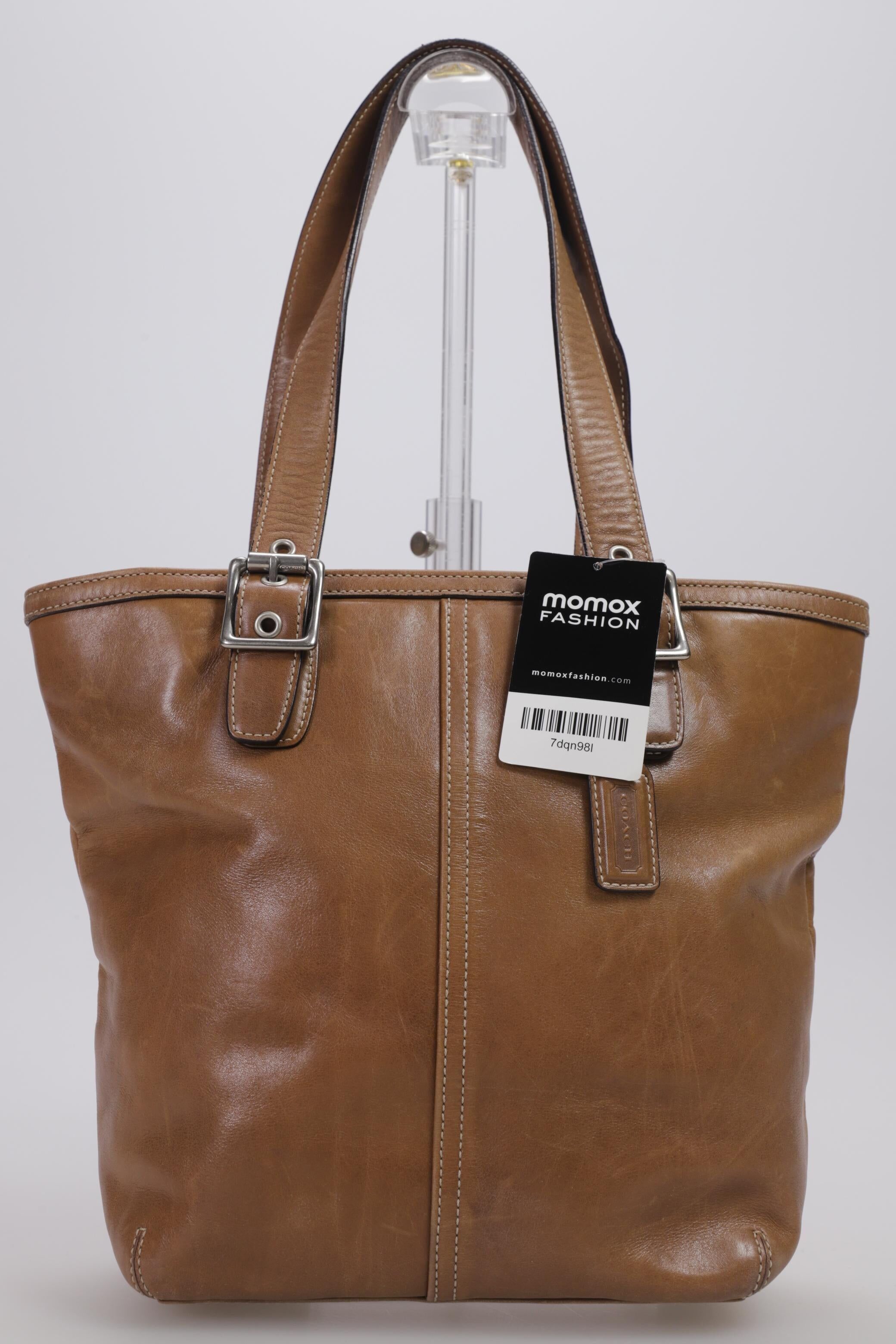 Coach Damen Handtasche gross Leder, Braun, Leder - Second Hand