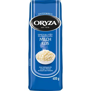 Oryza Milchreis loser Rundkornreis, zum Aufkochen, für ca. 6 Portionen, 400g