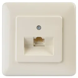 ISDN 1X8-4UP - ISDN Anschlussdose, Unterputz