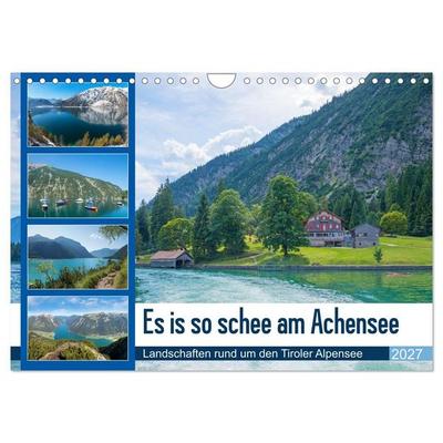 Es is so schee am Achensee 2027 (Wandkalender 2027 DIN A4 quer), CALVENDO Monatskalender