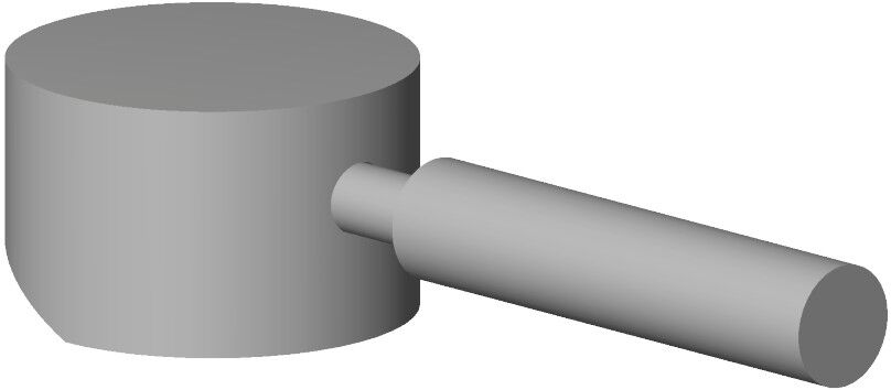 Dornbracht Griff für Waschtisch Stand Ersatzteile 90208804700 Chrom 90208804700-00